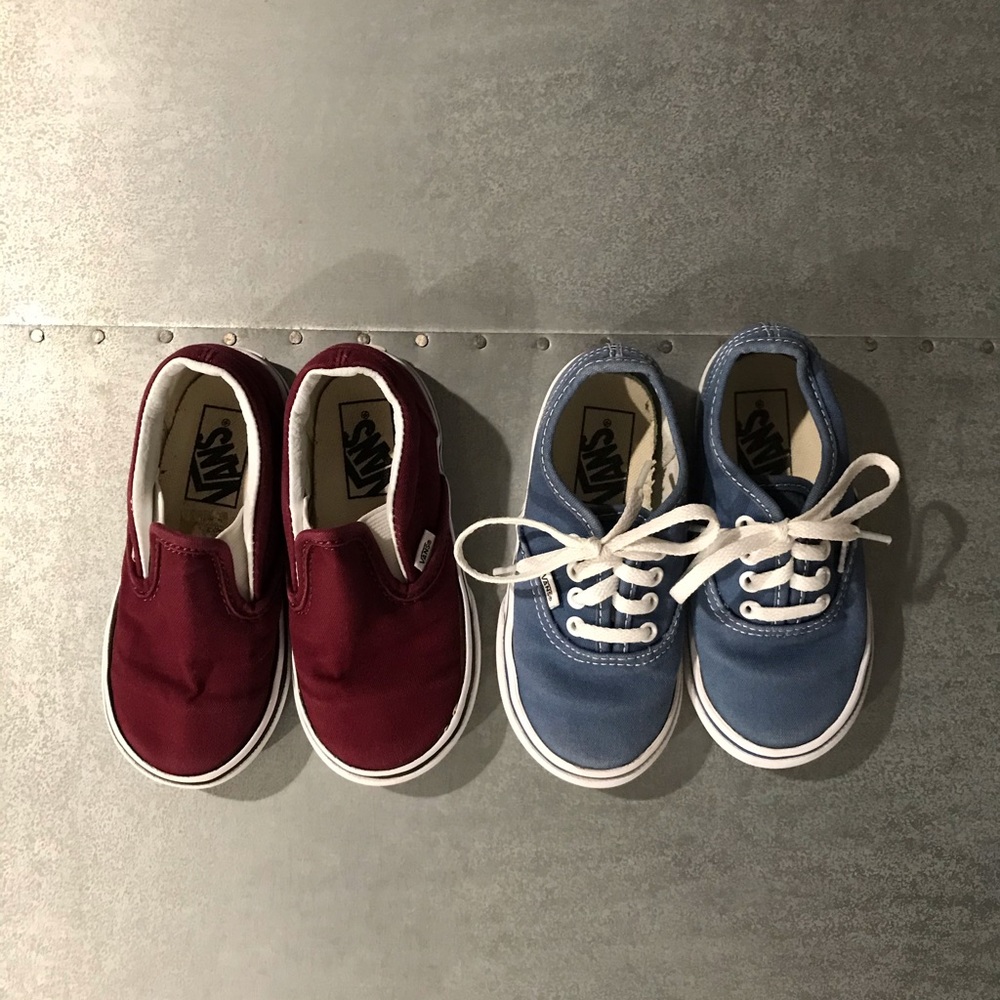 Bundle of Toddler Vans Size 8